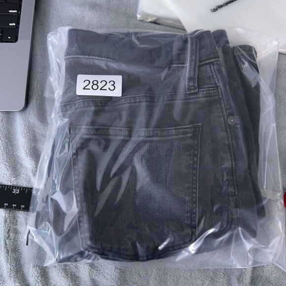 Madewell Cali Demi Bootcut Jeans Womens Size 28 High Rise Button Fly Black - Picture 13 of 13